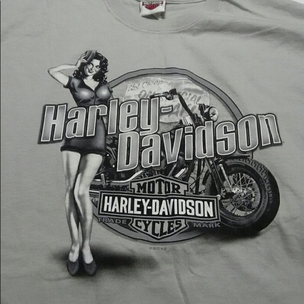 Harley Davidson 3XL PinUp T-shirt